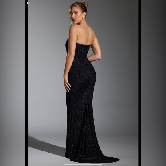 2 black embellishedished maxi dresses from Oh Polly - Picture 4 of 8